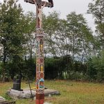 Temetői emlékfeszület, Alsóesztergály [Dolné Srtháre – Suchý Bukovec]