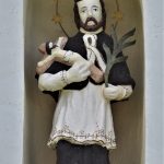 Képoszlop, szobor – Nepomuki Szent János, Kisvárad [Nitriansky Hrádok]
