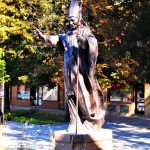 Szobor – Szent II. János Pál, Érsekújvár [Nové Zámky]