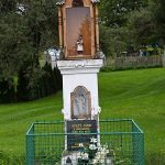 Szoborfülkés képoszlop – Nepomuki Szent János, Kecskevarbók (Kozí Vrbovok)