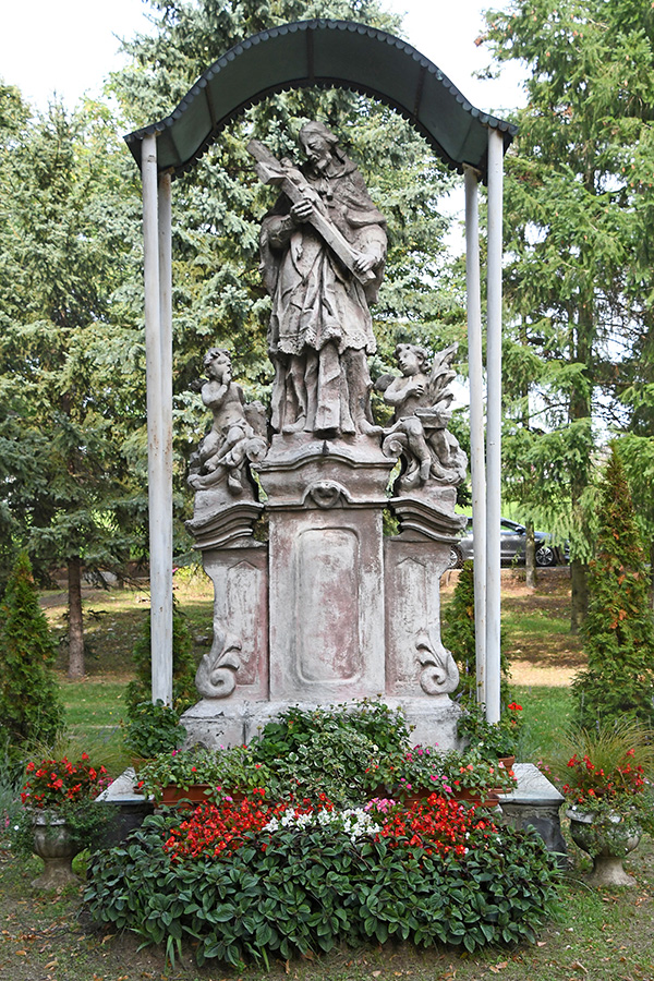 Ipolynyék, Nepomuki Szent János-szobor (Terbócs Attila, 2022)