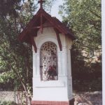 Szoborfülkés képoszlop – Nepomuki Szent János, Zsély [Želovce]