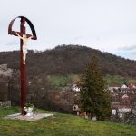 Temetői feszület, Hrussó/Magasmajtény [Hrušov]
