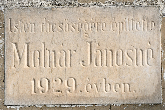 Nepomuki Szent János mezei oltár, Ipolyszalka (Terbócs Attila felv., 2023)