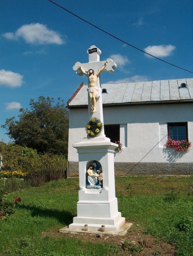 Út menti feszület, Velejte (Foto: Liszka József, 2008)