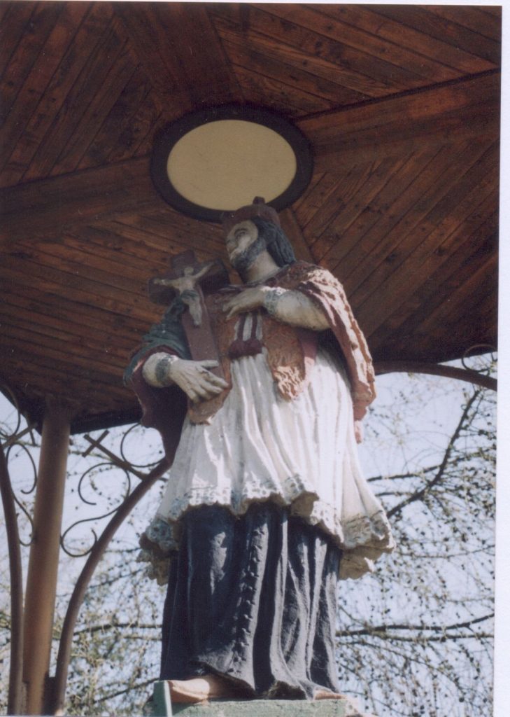 Nepomuki Szent János szobra, Bélád (Liszka József felv., 2017)