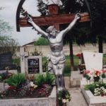 Temetői feszület – Sárosfa [Blatná na Ostrove]