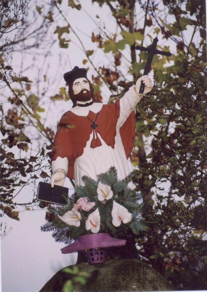 Nepomuki Szent János szobra, Pinc (Foto: Liszka József, 2013)