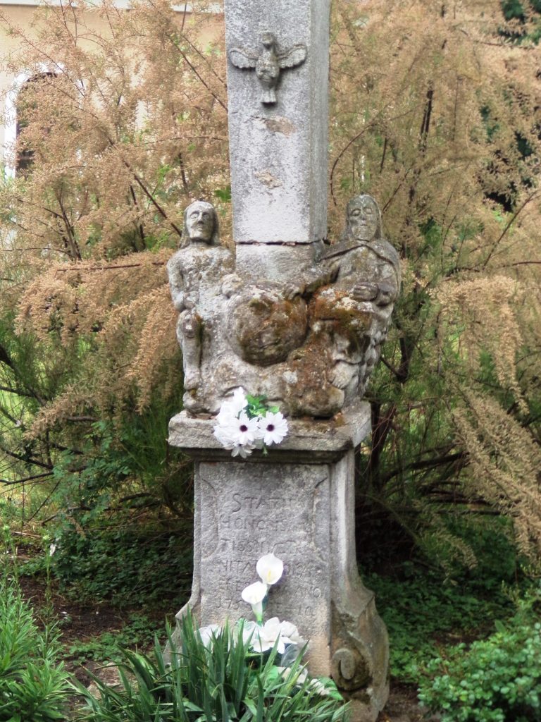 Szentháromság-szobor, Nyitraszőlős (Foto: Csuthy András, 2015)