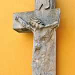 Temetői feszület – régi – Nagyszarva [Rohovce]