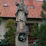 Szobor – Nepomuki Szent János, Nagymegyer [Veľký Meder]