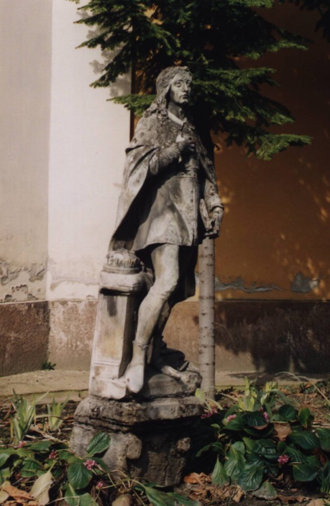 Szent Imre szobra, Komárom (Liszka József felv., 2000)