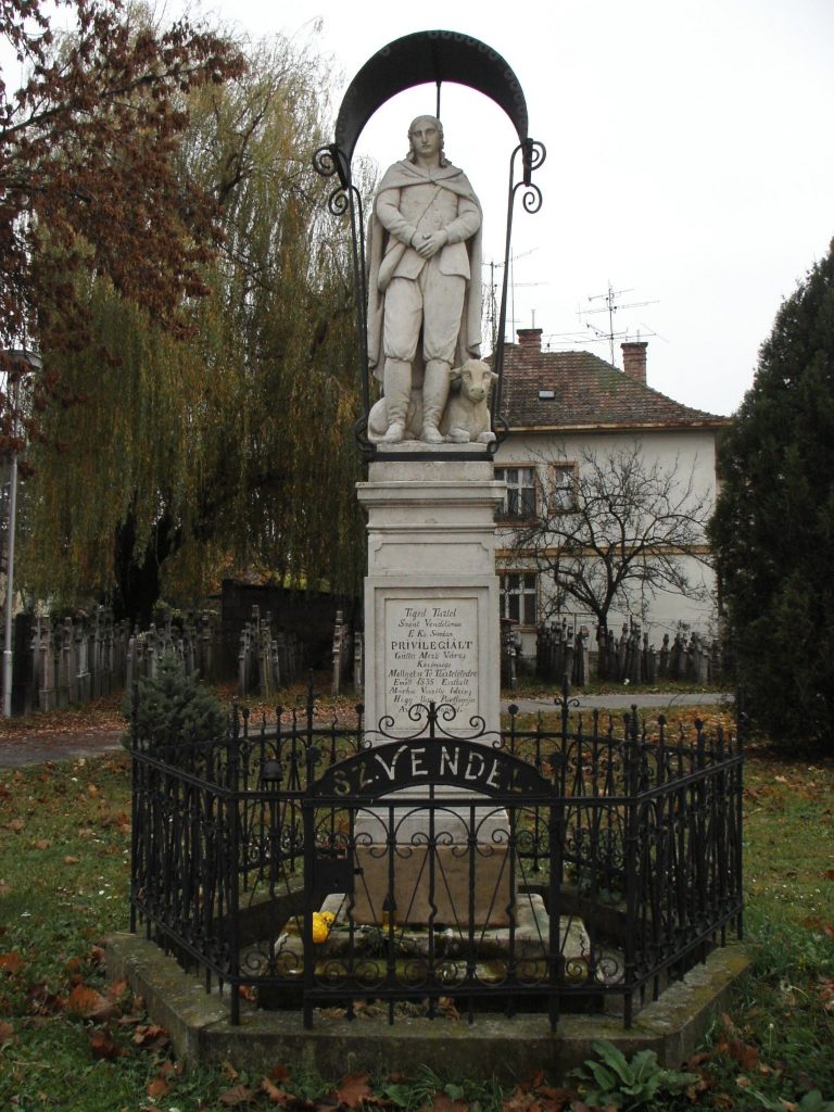 Szent Vendel-szobor, Gúta, 1831 (Foto: Tornóczi Nagy Andrea, 2009)