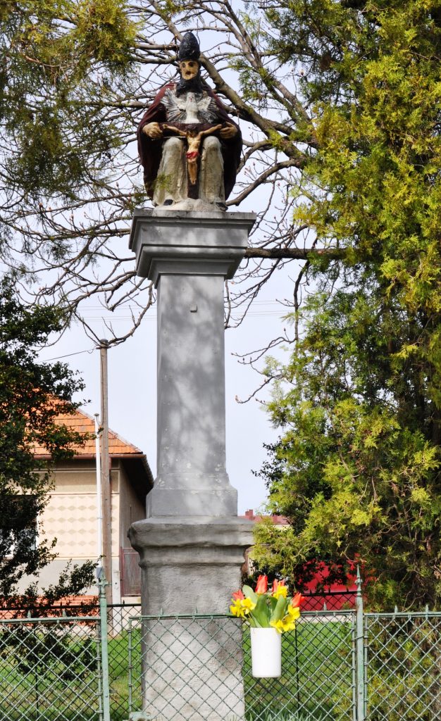 Szentháromság-szobor, Szőgyén (Liszka József felv., 2010)
