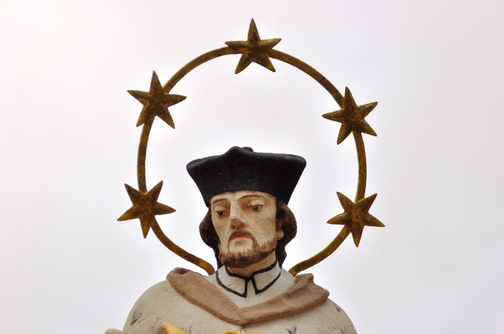 Nepomuki Szent János szobra, Tótmegyer (Foto: Liszka József, 2014)